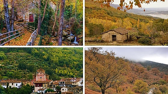 El rincón donde ocho pueblos regalan un otoño mágico en Extremadura