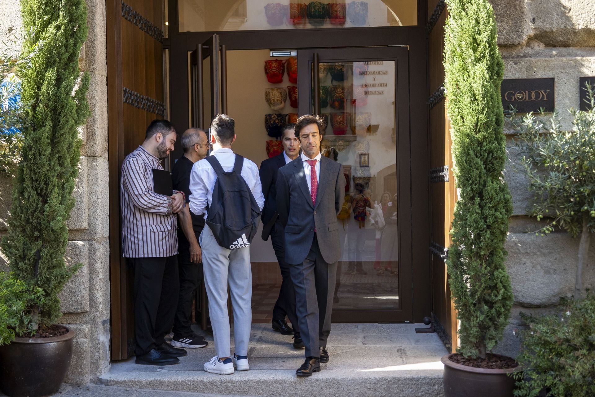 La boda de Fernando Palazuelo y Micaela Belmont, en imágenes