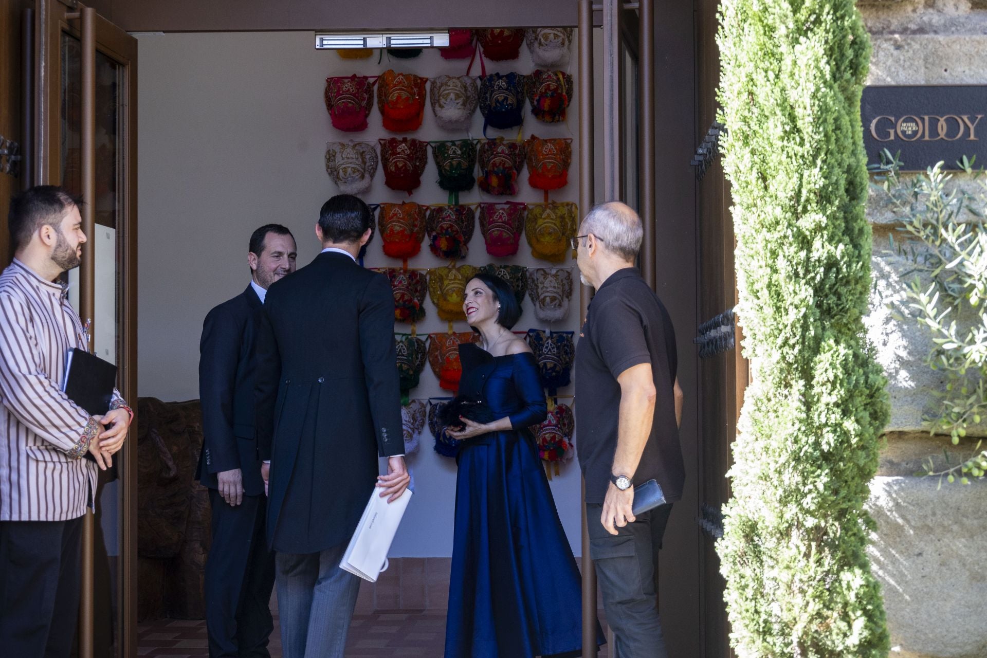 La boda de Fernando Palazuelo y Micaela Belmont, en imágenes