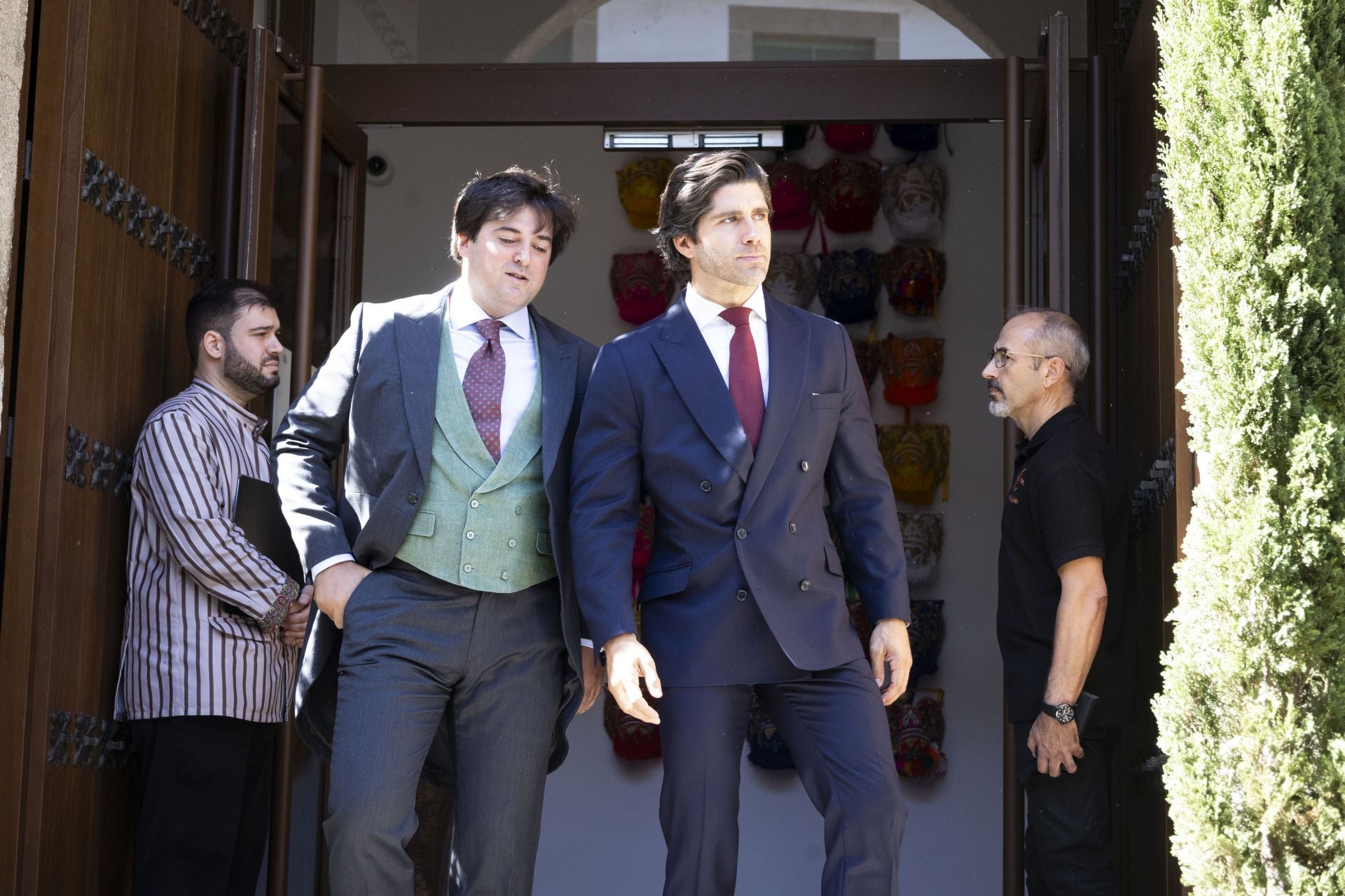 La boda de Fernando Palazuelo y Micaela Belmont, en imágenes