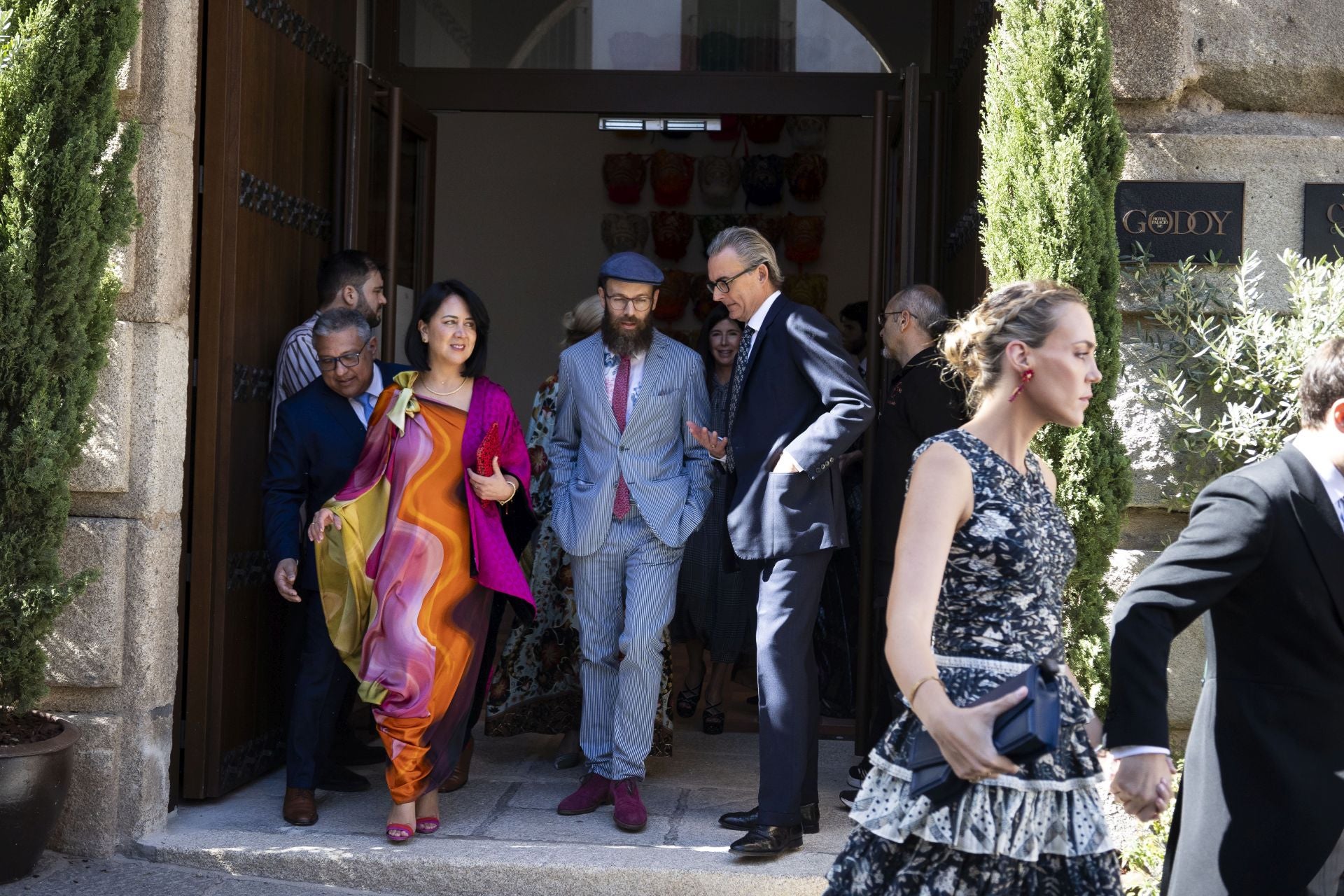 La boda de Fernando Palazuelo y Micaela Belmont, en imágenes