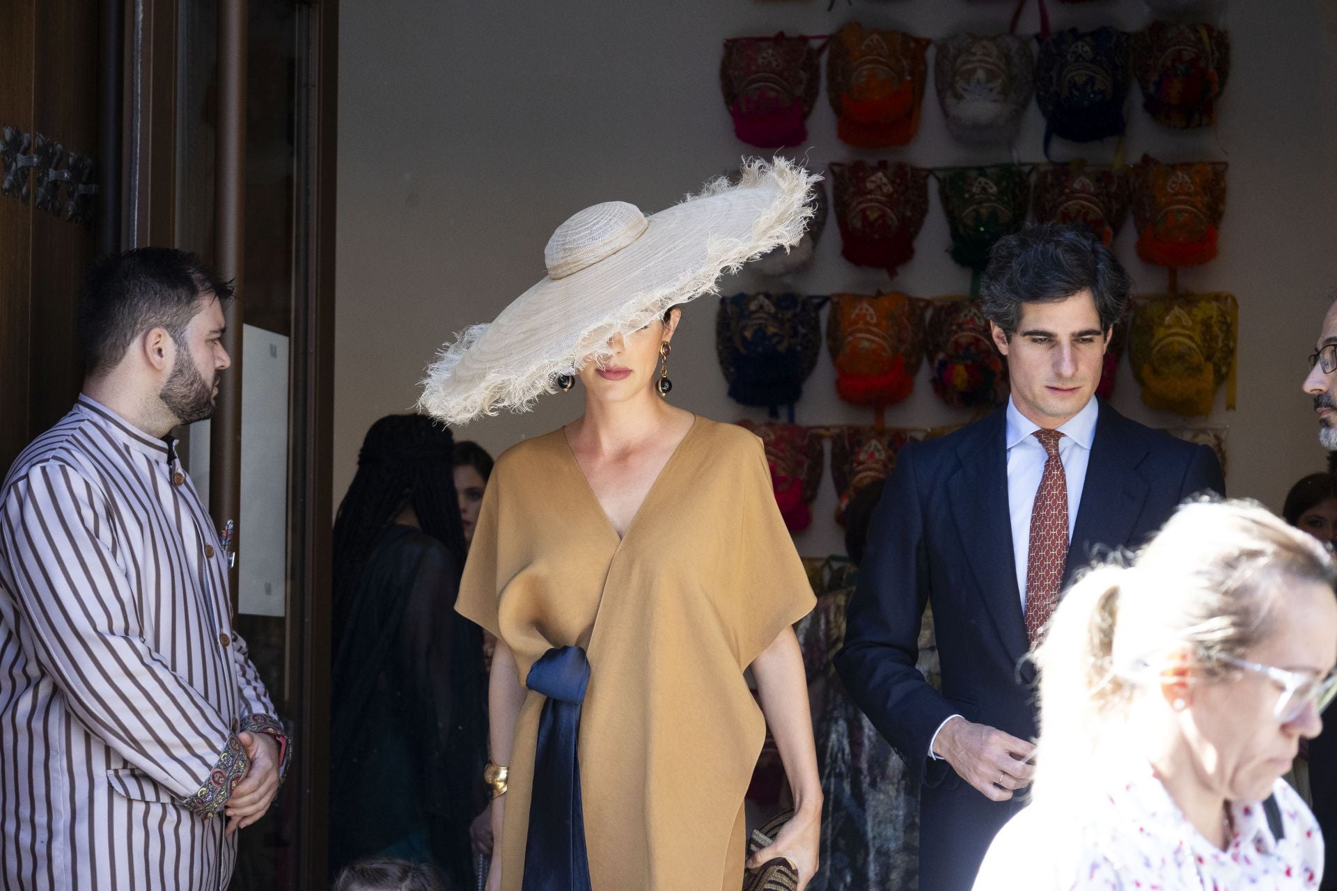 La boda de Fernando Palazuelo y Micaela Belmont, en imágenes