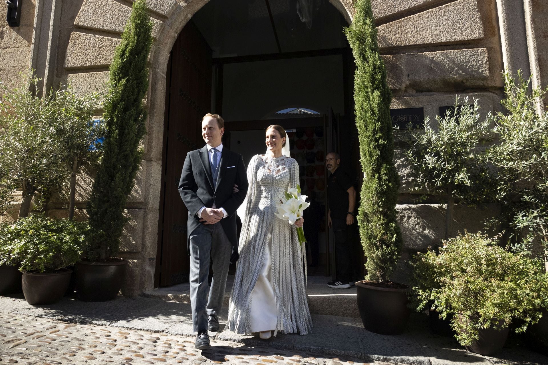 La boda de Fernando Palazuelo y Micaela Belmont, en imágenes