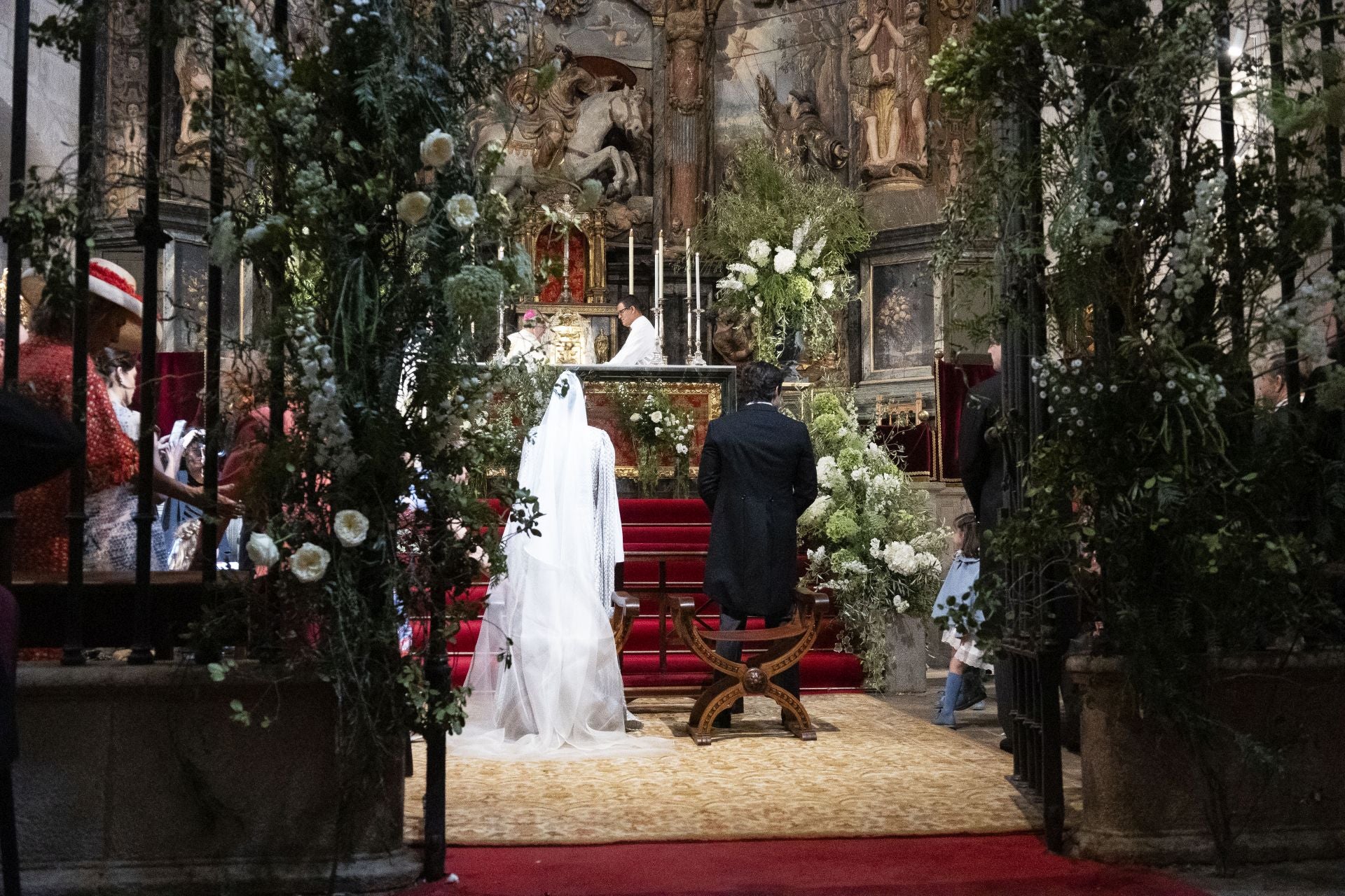 La boda de Fernando Palazuelo y Micaela Belmont, en imágenes