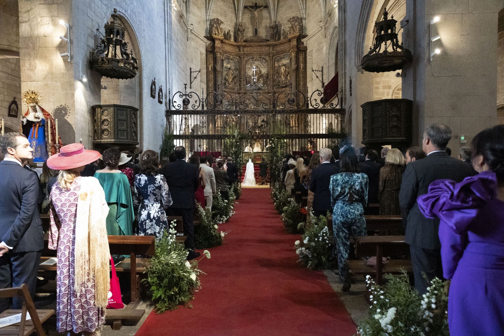 La boda de Fernando Palazuelo y Micaela Belmont, en imágenes