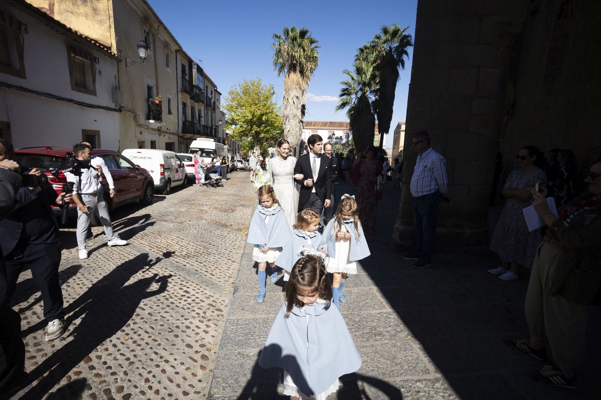 La boda de Fernando Palazuelo y Micaela Belmont, en imágenes