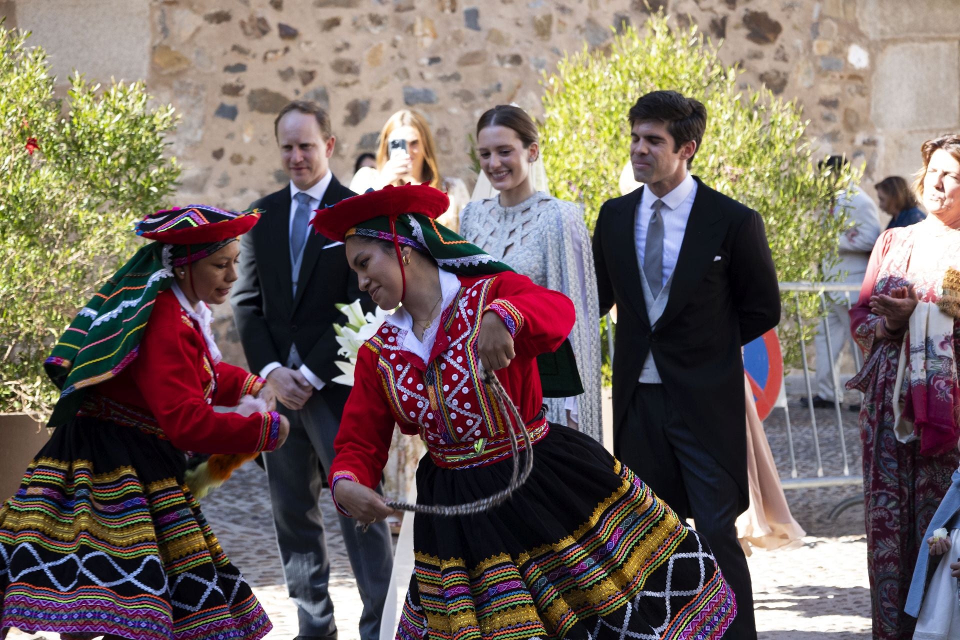 La boda de Fernando Palazuelo y Micaela Belmont, en imágenes