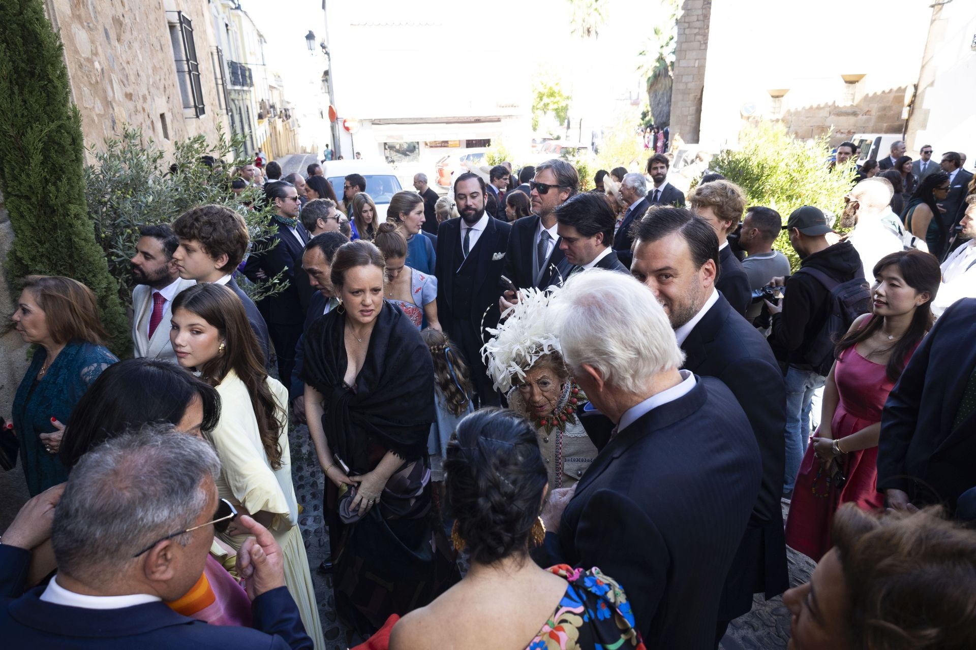 La boda de Fernando Palazuelo y Micaela Belmont, en imágenes