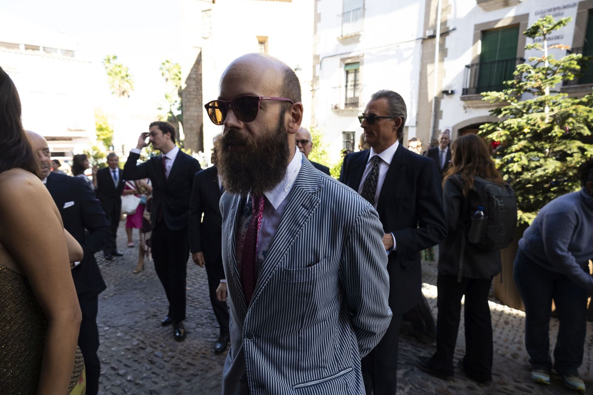 La boda de Fernando Palazuelo y Micaela Belmont, en imágenes