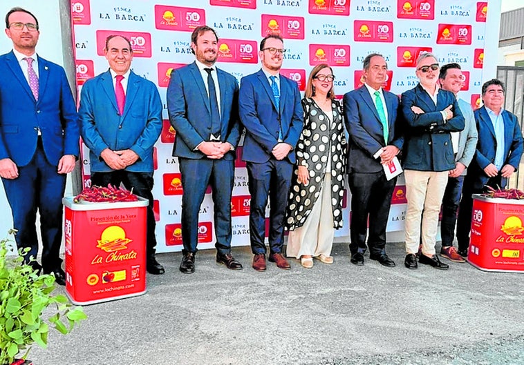 Respaldo institucional en el 50 aniversario de Pimentón La Chinata