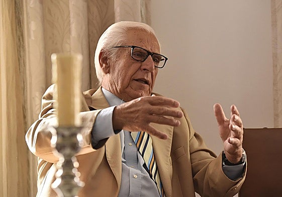 Rondão Almeida en 2021 en su casa de Elvas.