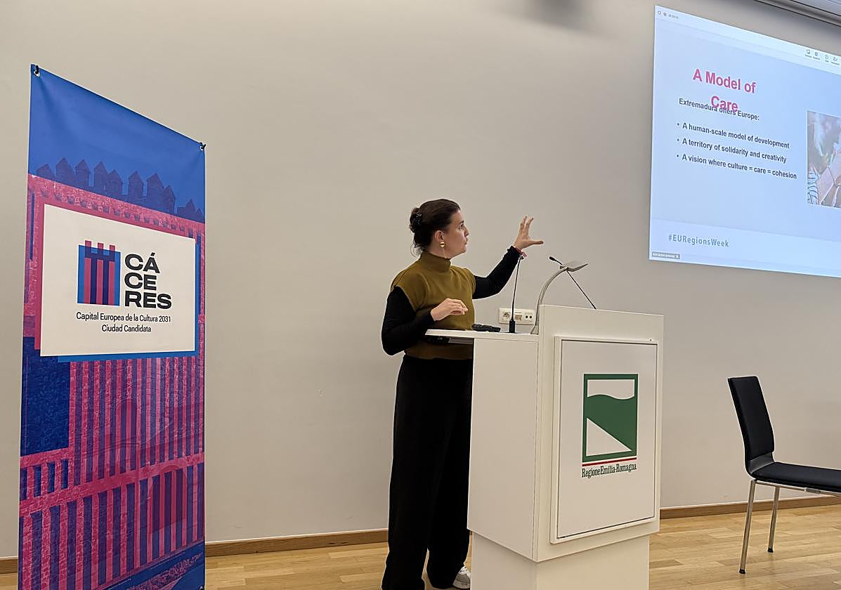 Cáceres 2031 viaja por segunda vez a Bruselas para defender su candidatura