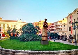 Simulación de la escultura instalada en San Atón enviada por el Ayuntamiento.