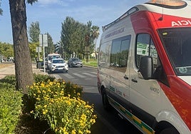 Equipos de Emergencias en el lugar del suceso.