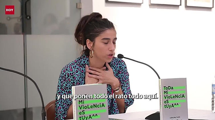 Carolina Yuste: «Me daba rabia que la realidad de Badajoz no estuviese representada en la ficción»