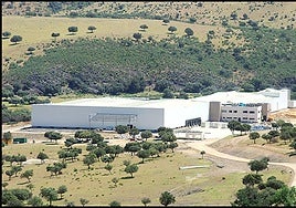 Planta de Nestlé (Aquarel) en Herrrera del Duque (Badajoz).