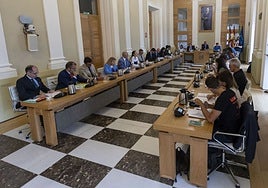 Pleno municipal este jueves.