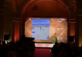 Presentación de la fotografía ganadora.