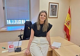 Cristina Mendigutía, jueza del Juzgado de Violencia contra la Mujer de Cáceres.