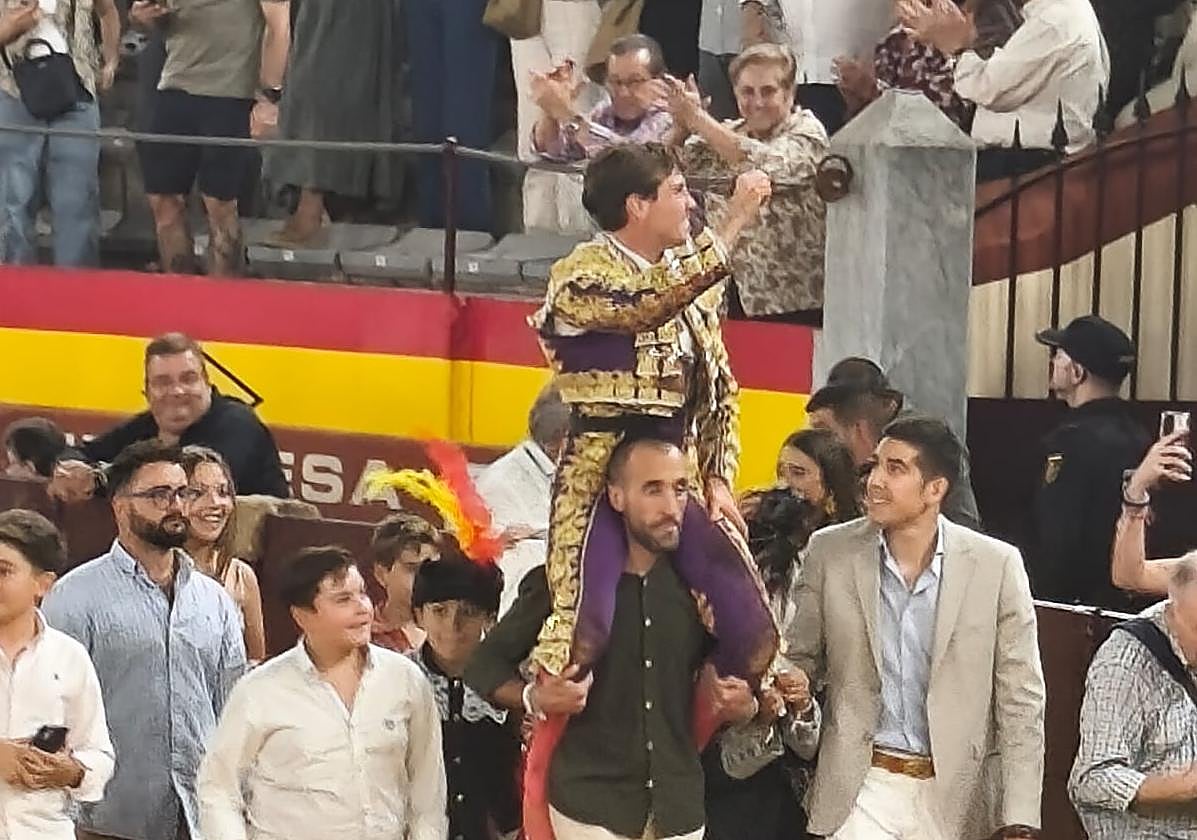 Tomas Angulo se impuso al mal juego de los astados