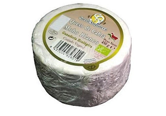 Queso de cabra moho blanco.
