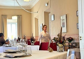 Interior del restaurante Doña Mariana.