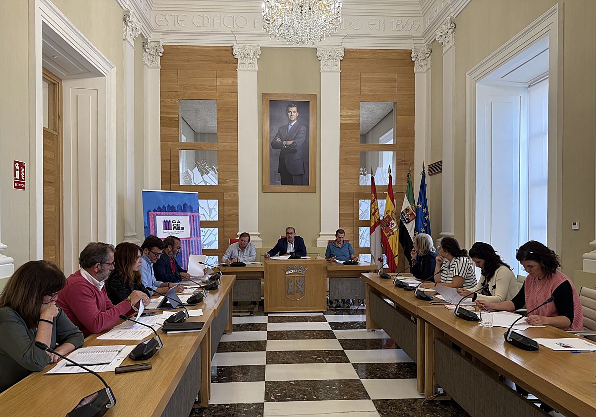 Reunión del Consejo Rector del Consorcio Cáceres 2031 este martes.