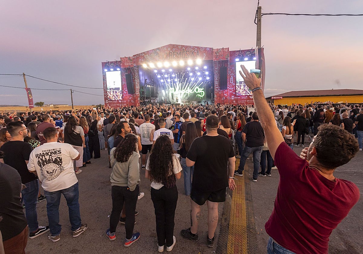 Concierto de Mago de Oz en el Extremúsika de este año.