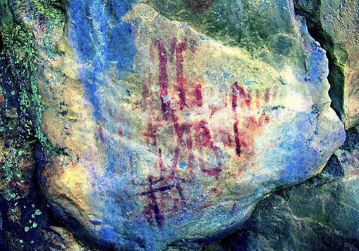 Nuevos abrigos con pinturas rupestres.