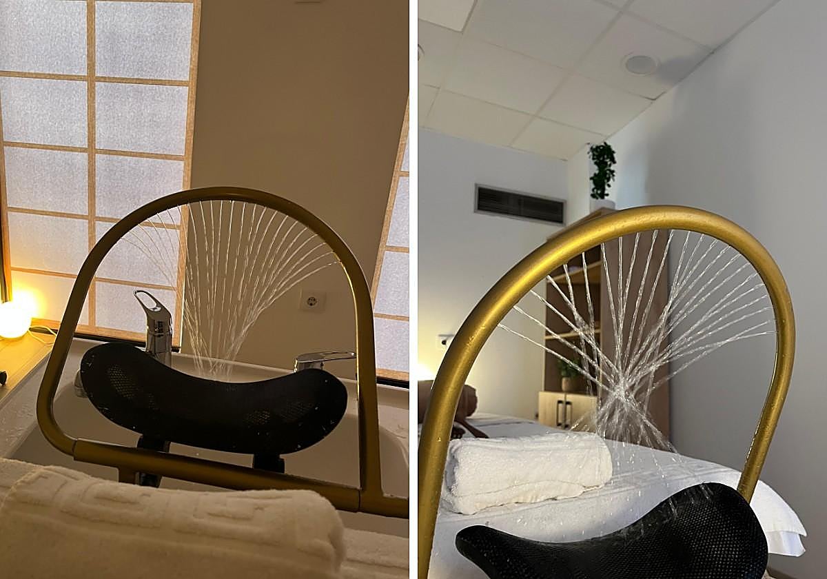 Imágenes del spa capilar