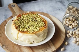 Receta de tarta de queso en freidora de aire