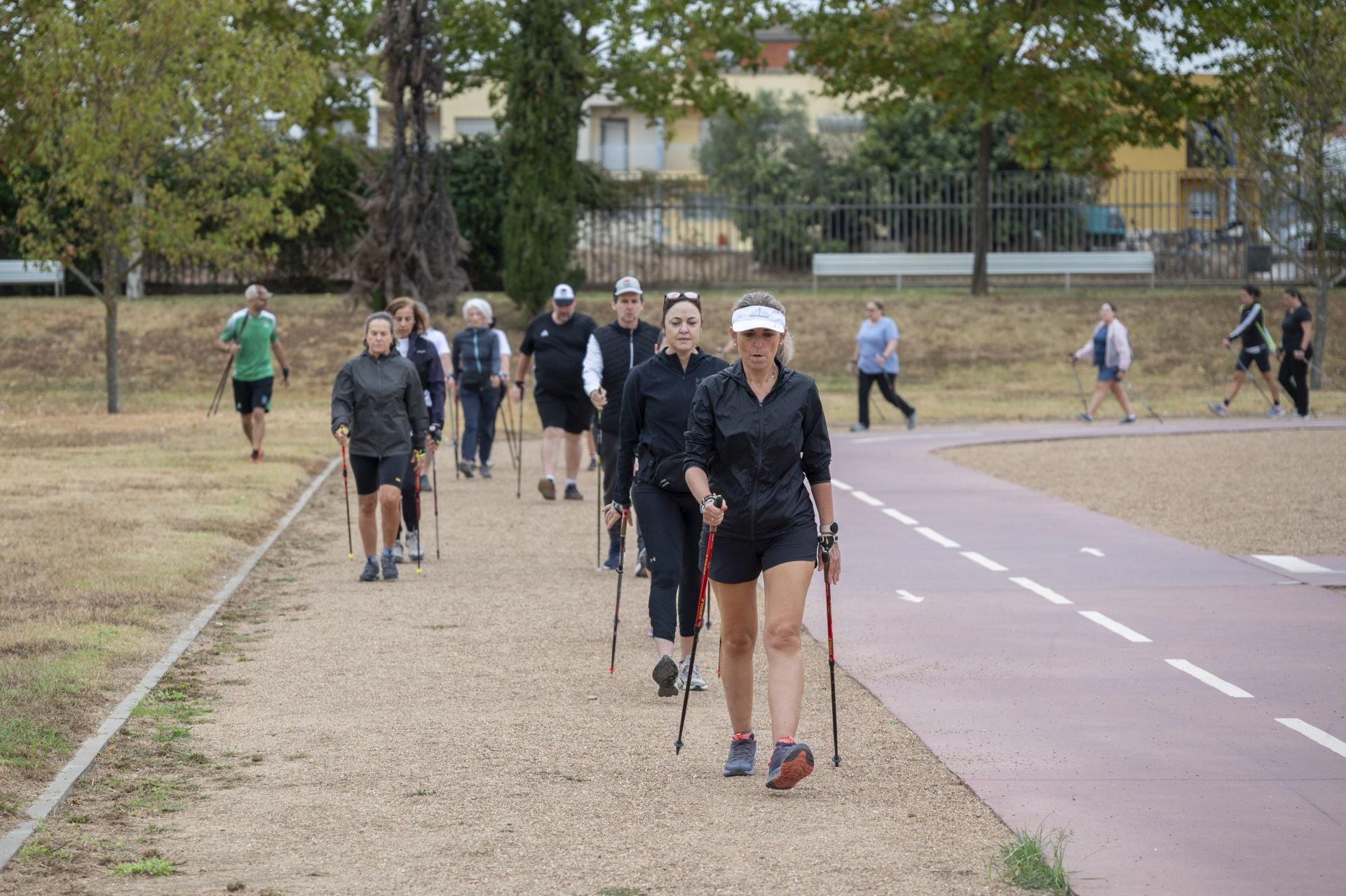 Marcha nórdica en Badajoz