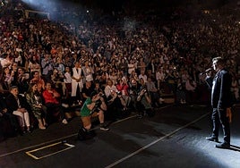 Imagen de archivo de un concierto de Manolo García en Mérida.