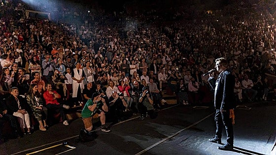 Manolo García da un concierto privado en Mérida
