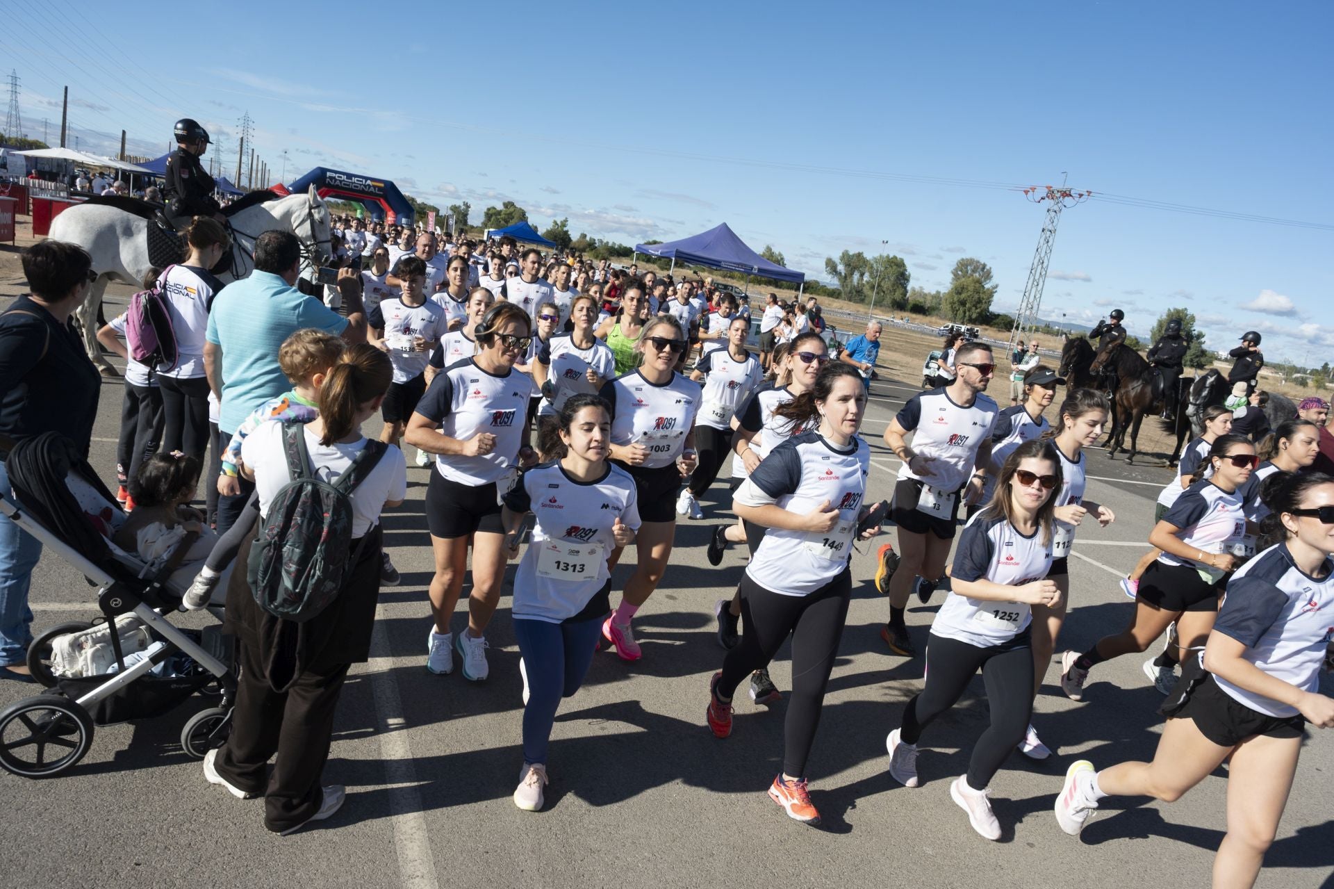 La &#039;Ruta 091&#039; de la Policía Nacional en Badajoz