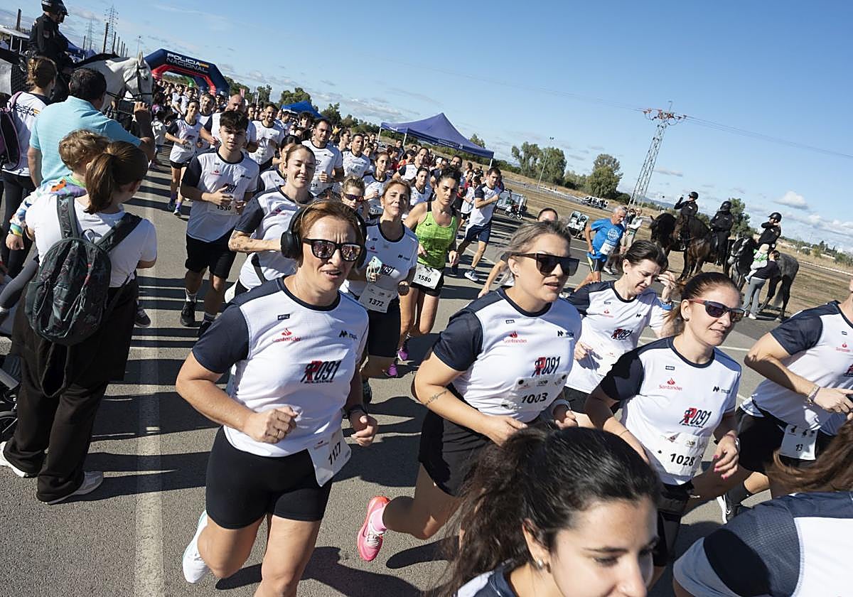 La &#039;Ruta 091&#039; de la Policía Nacional en Badajoz