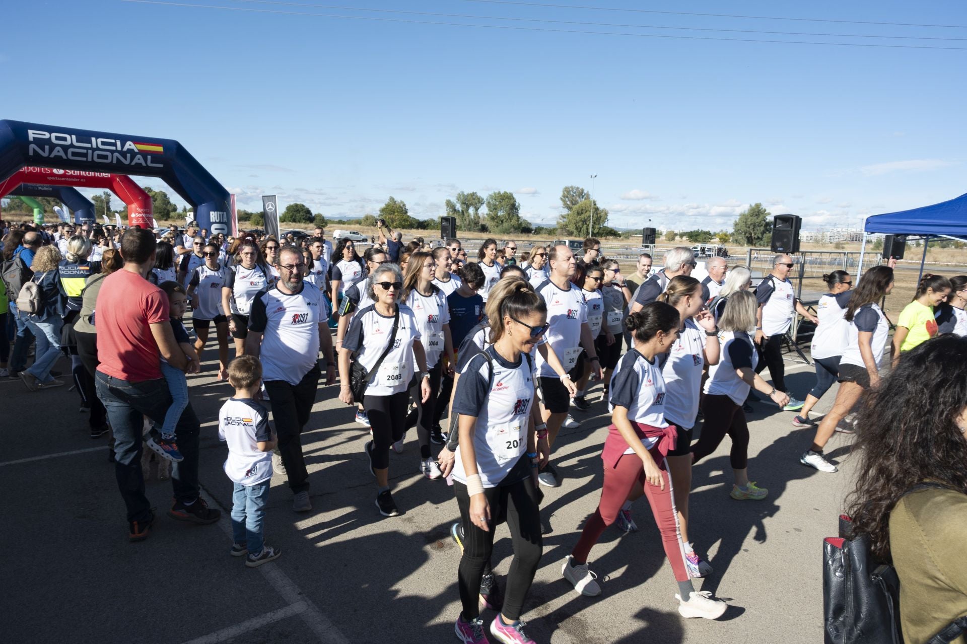 La &#039;Ruta 091&#039; de la Policía Nacional en Badajoz