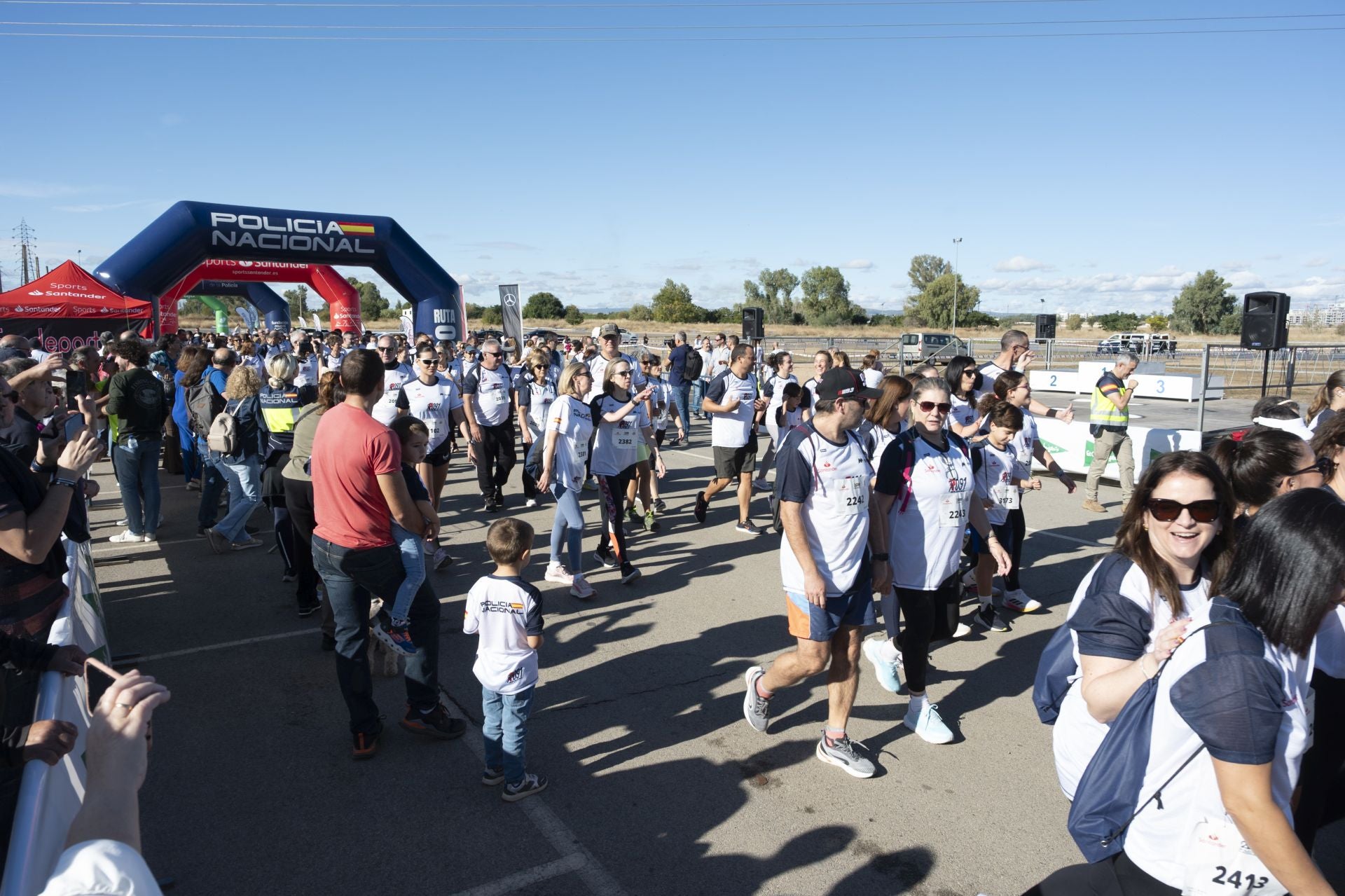 La &#039;Ruta 091&#039; de la Policía Nacional en Badajoz