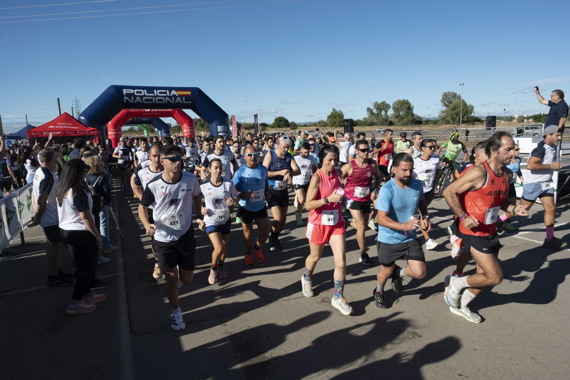 La &#039;Ruta 091&#039; de la Policía Nacional en Badajoz