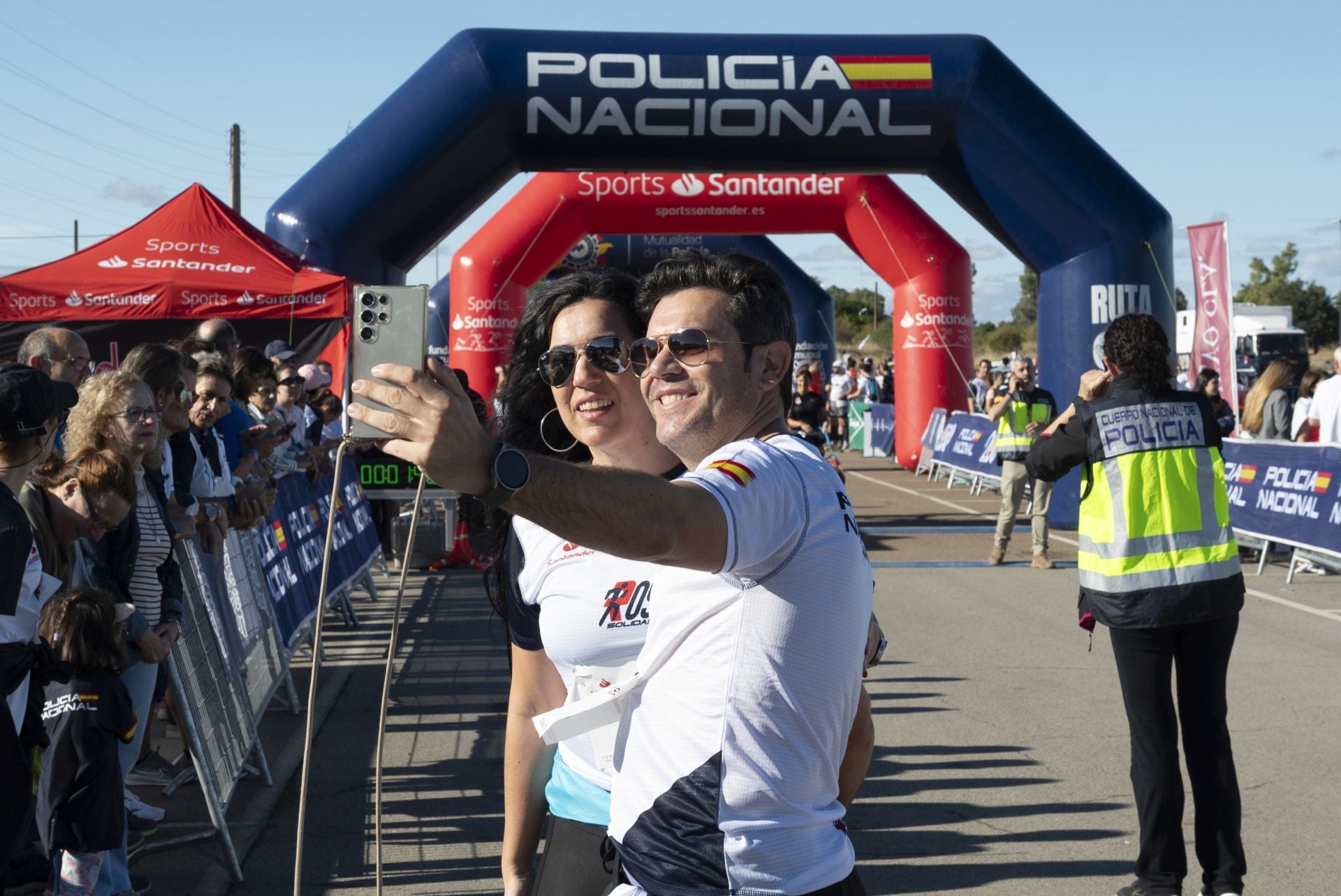 La &#039;Ruta 091&#039; de la Policía Nacional en Badajoz