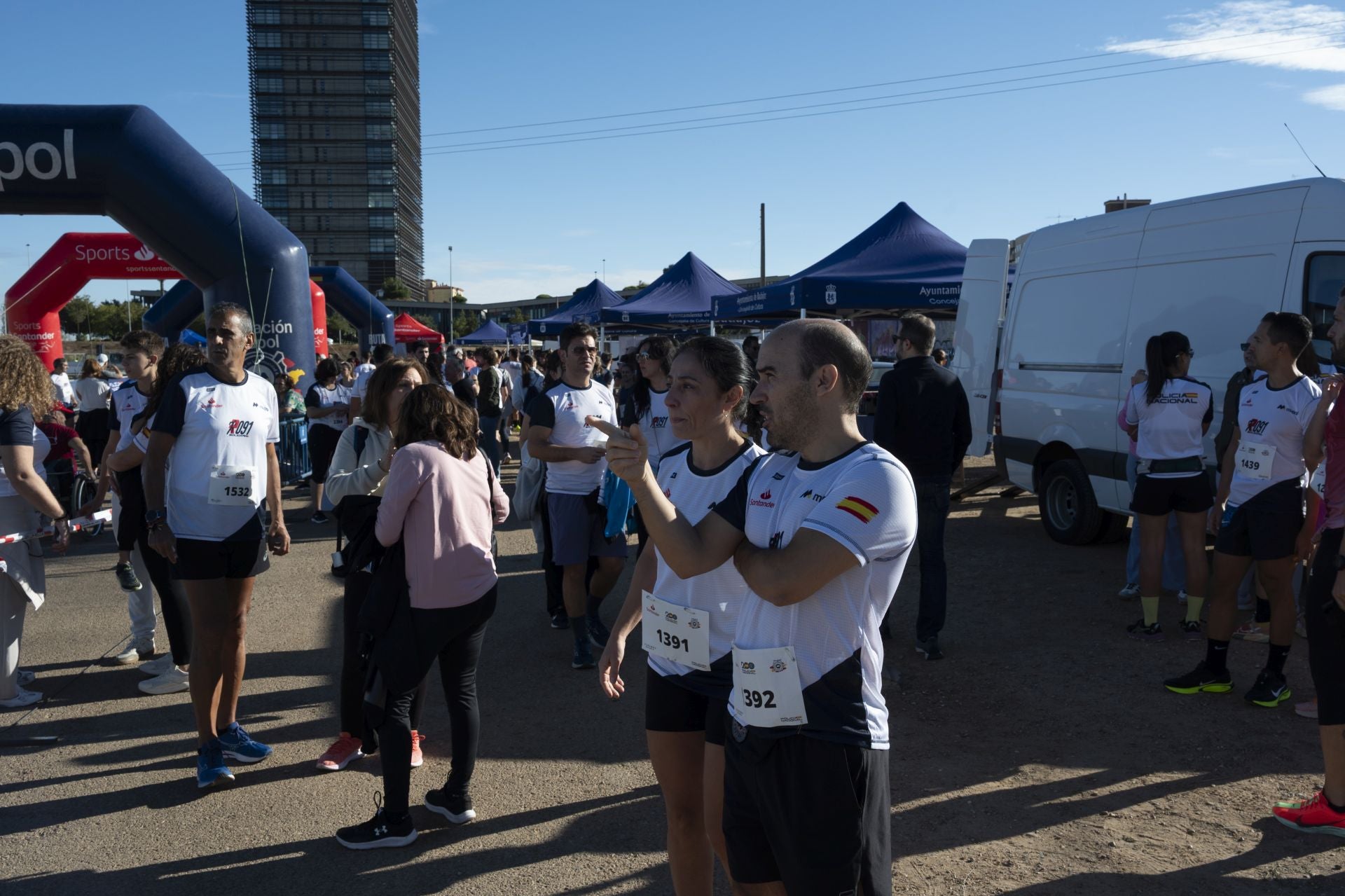 La &#039;Ruta 091&#039; de la Policía Nacional en Badajoz