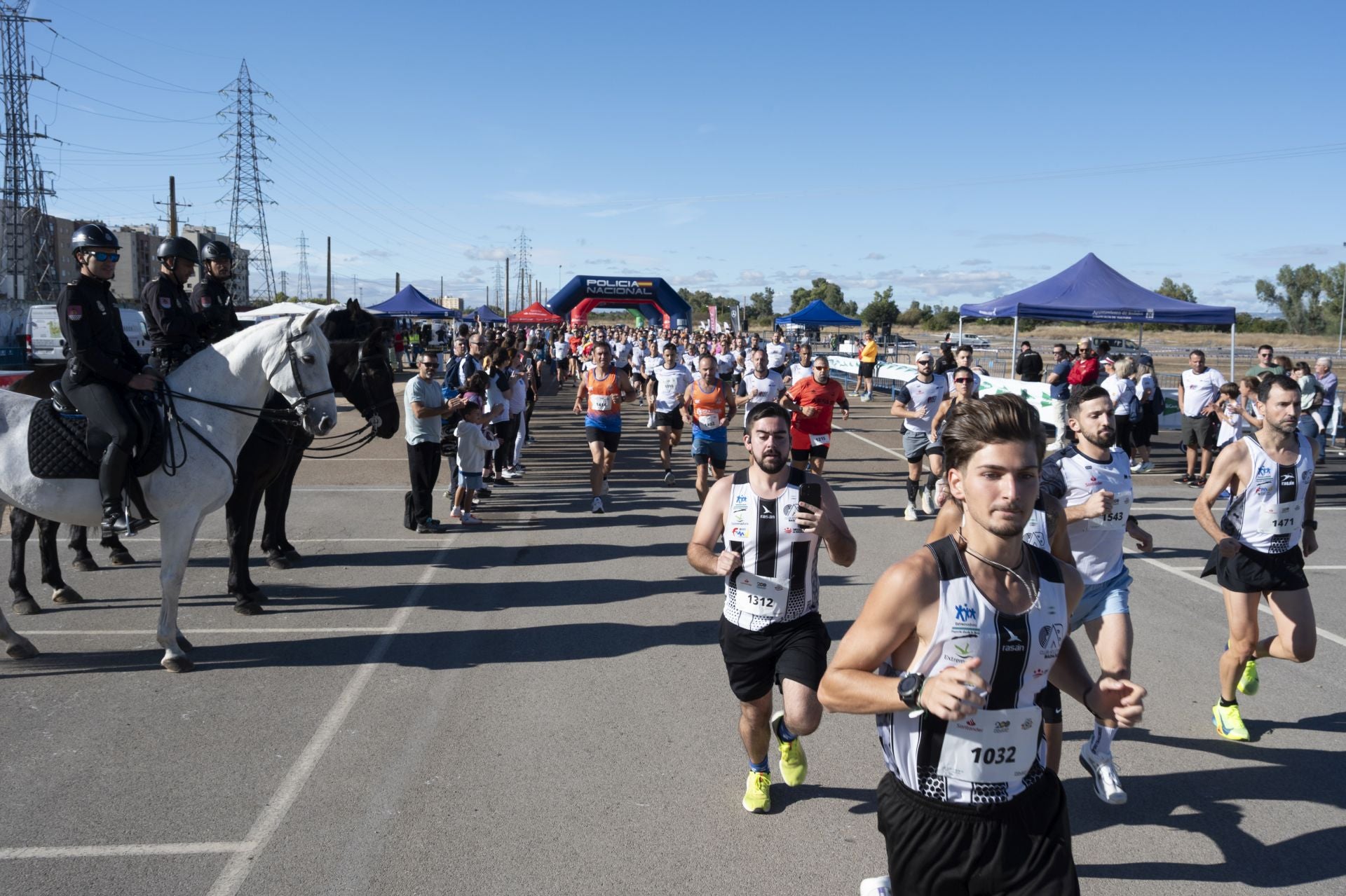 La &#039;Ruta 091&#039; de la Policía Nacional en Badajoz