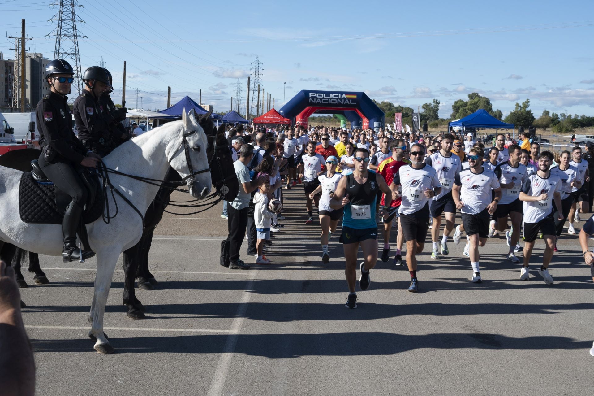 La &#039;Ruta 091&#039; de la Policía Nacional en Badajoz