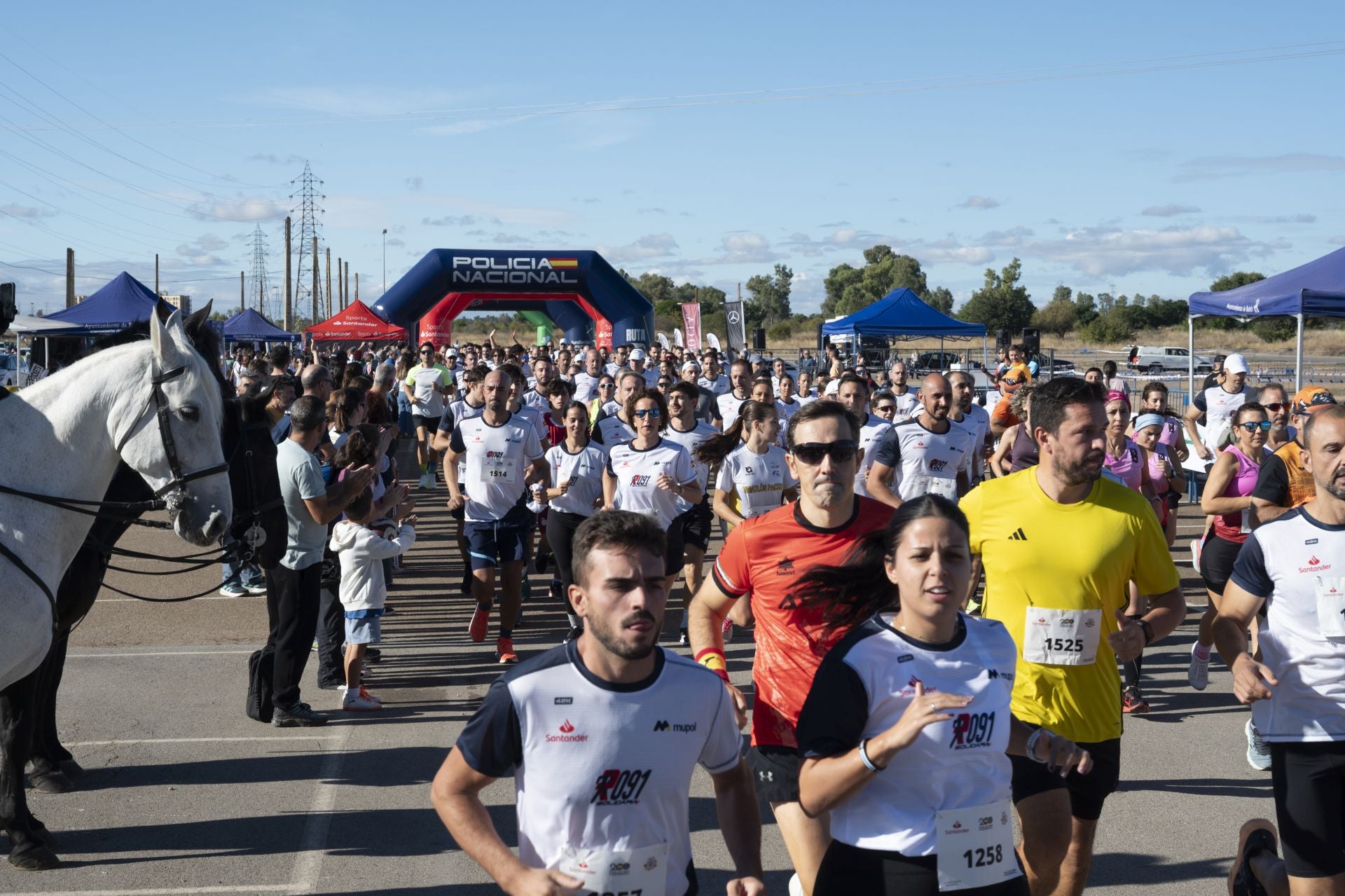 La &#039;Ruta 091&#039; de la Policía Nacional en Badajoz