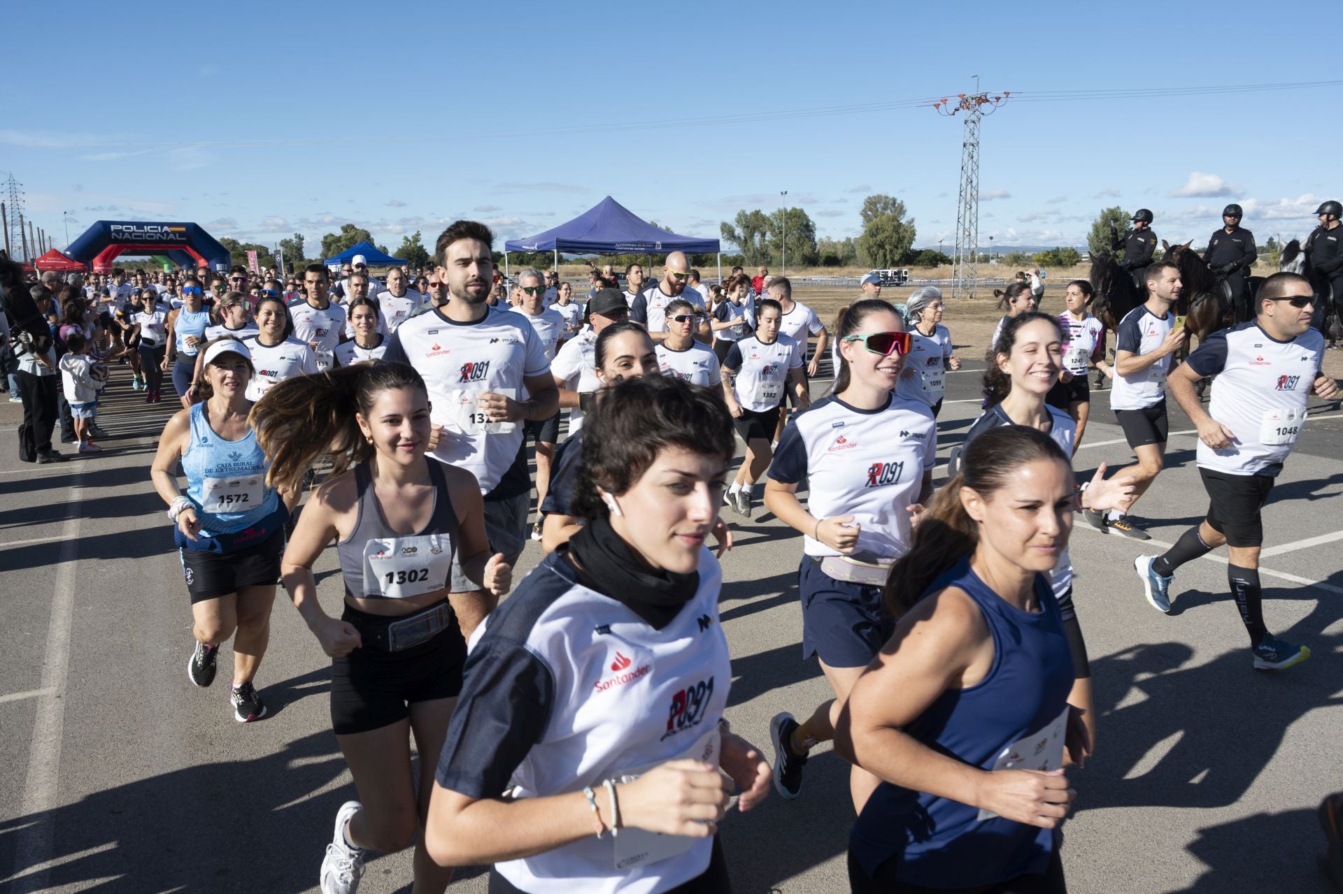 La &#039;Ruta 091&#039; de la Policía Nacional en Badajoz