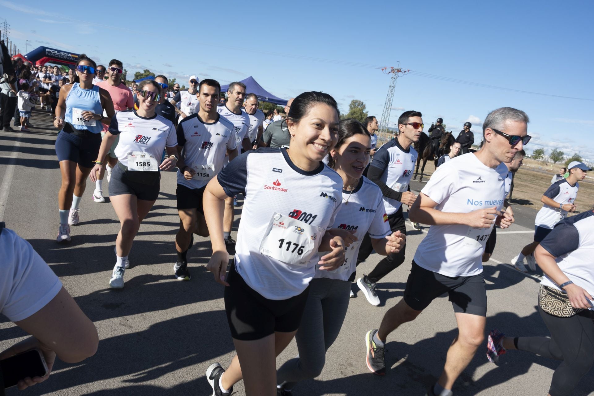 La &#039;Ruta 091&#039; de la Policía Nacional en Badajoz