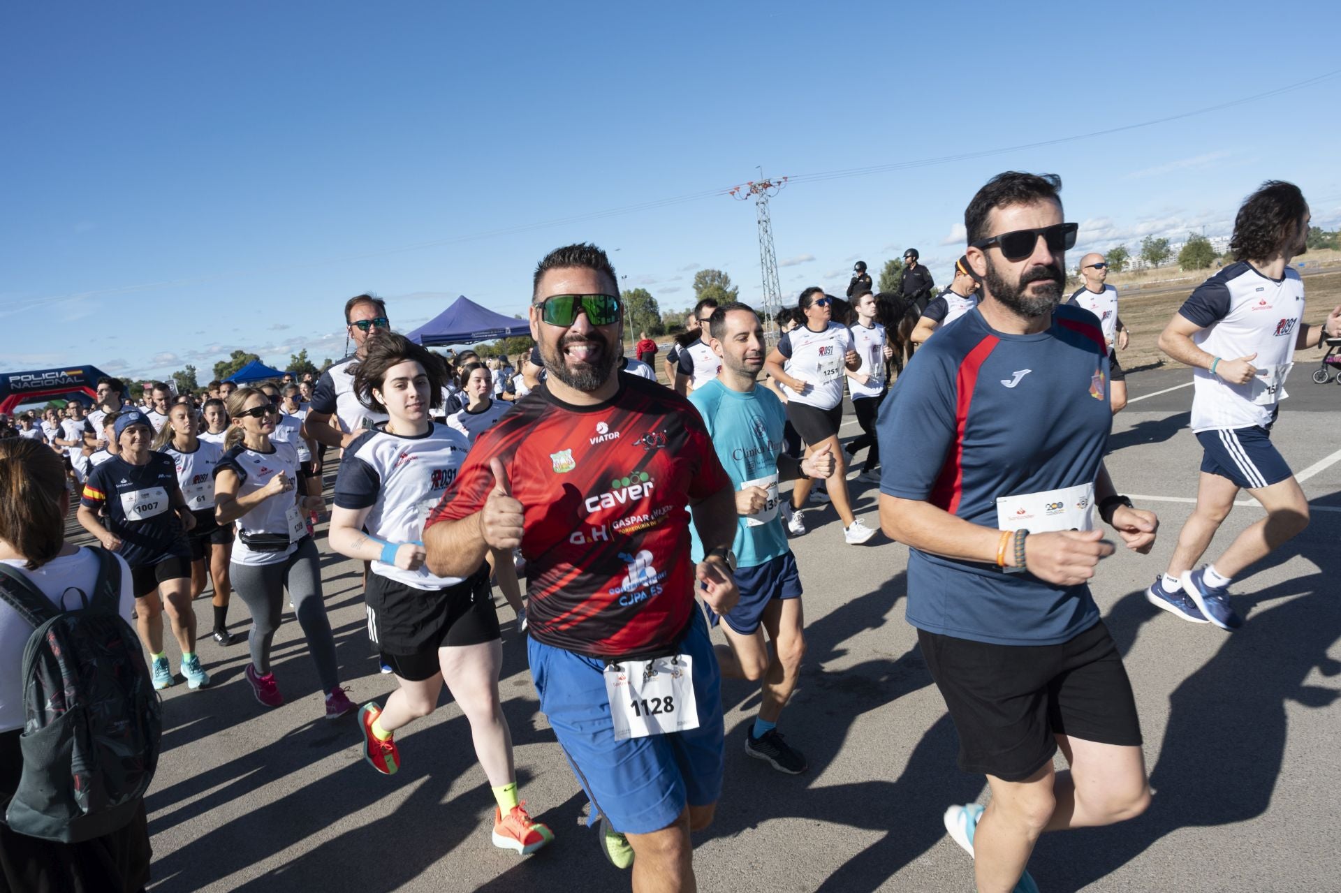 La &#039;Ruta 091&#039; de la Policía Nacional en Badajoz