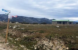 Refugio del Brezo, cerca a la zona del suceso en Losar de la Vera.