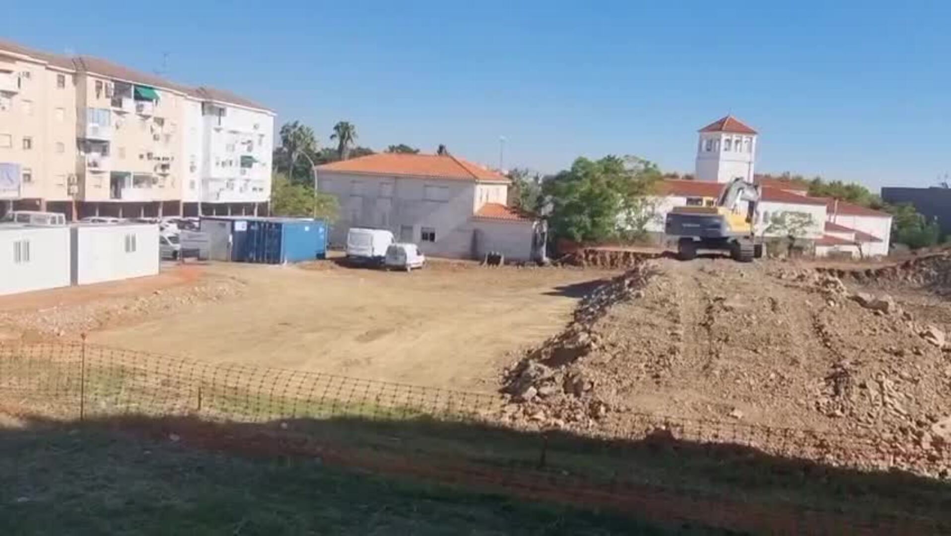 Construcción del hogar de mayores de Nueva Ciudad en Mérida