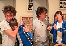 Patrick, el hijo de Samanta Vallejo-Nágera, se postula como el nuevo delantero del CD Badajoz